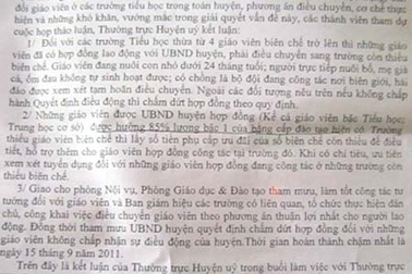 GV hợp đồng sẽ được hưởng 85% lương bậc 1