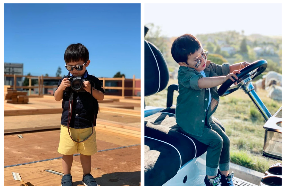 Con trai Đan Trường mặc đồ hiệu đắt đỏ đi du lịch Hawaii chào hè - 4 Con trai Đan Trường mặc đồ hiệu đắt đỏ đi du lịch Hawaii chào hè - 4