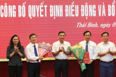 Thái Bình điều động 2 Chủ tịch huyện giữ chức Giám đốc Sở Nội vụ và Phó Trưởng BQL khu Kinh tế