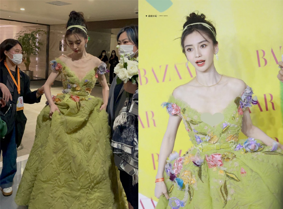 Angelababy khiến fan lo ngại khi lộ dáng vóc gầy gò - 2 Angelababy khiến fan lo ngại khi lộ dáng vóc gầy gò - 2