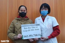 "Cảm ơn bạn đọc Dân trí đã giúp đỡ gia đình em lúc khó khăn nhất"