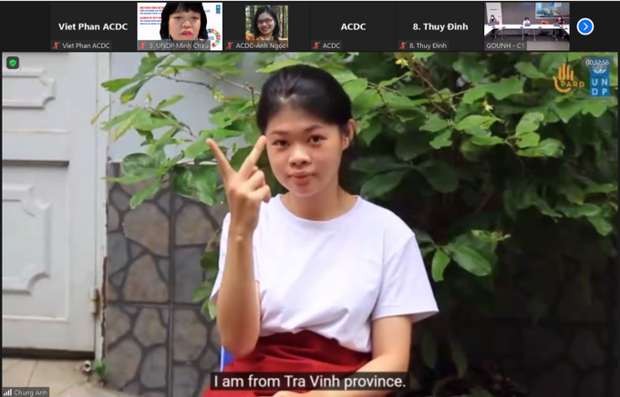 Nhiều người khuyết tật cho biết họ đã nhận được hỗ trợ từ Chính phủ.