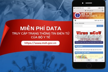 Nhà mạng miễn cước data truy cập thông tin về virus corona