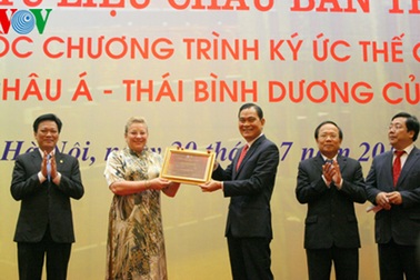 Châu bản triều Nguyễn được UNESCO công nhận là Di sản tư liệu