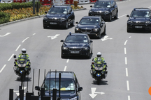 Xe “khủng” bảo vệ ông Tập Cận Bình trong chuyến thăm Hong Kong