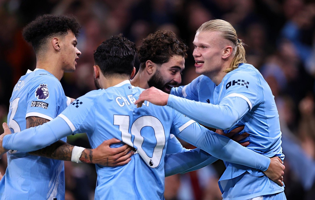 Haaland tỏa sáng, Man City khuất phục Bournemouth và vươn lên nhì bảng - 2 Haaland tỏa sáng, Man City khuất phục Bournemouth và vươn lên nhì bảng - 2