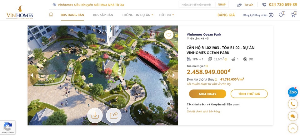 Vinhomes ra mắt Sàn giao dịch bất động sản trực tuyến - 4 Vinhomes ra mắt Sàn giao dịch bất động sản trực tuyến - 4