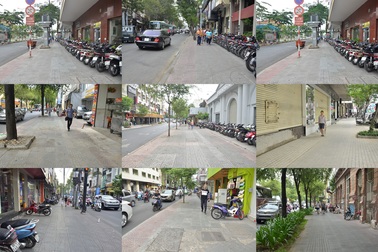 Đường phố thênh thang sau chiến dịch giành lại vỉa hè