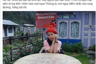 Phóng viên Việt Nam kẹt lại Nepal sau động đất đã gọi điện về nhà