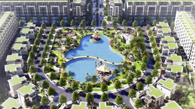 Dự án AMDI GREEN CITY được kỳ vọng mang đến diện mạo mới cho huyện Tiên Du. Ảnh: AMDI GROUP