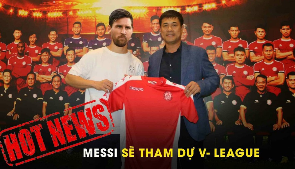 Báo Thái Lan đăng hình ảnh Messi gia nhập… V-League - 1 Báo Thái Lan đăng hình ảnh Messi gia nhập… V-League - 1