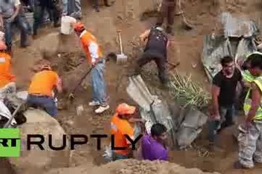 Lở đất kinh hoàng tại Guatemala, 73 người chết, hàng trăm người bị vùi lấp