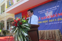 Chủ tịch nước dự khai giảng ở ngôi trường giàu thành tích xứ Nghệ 