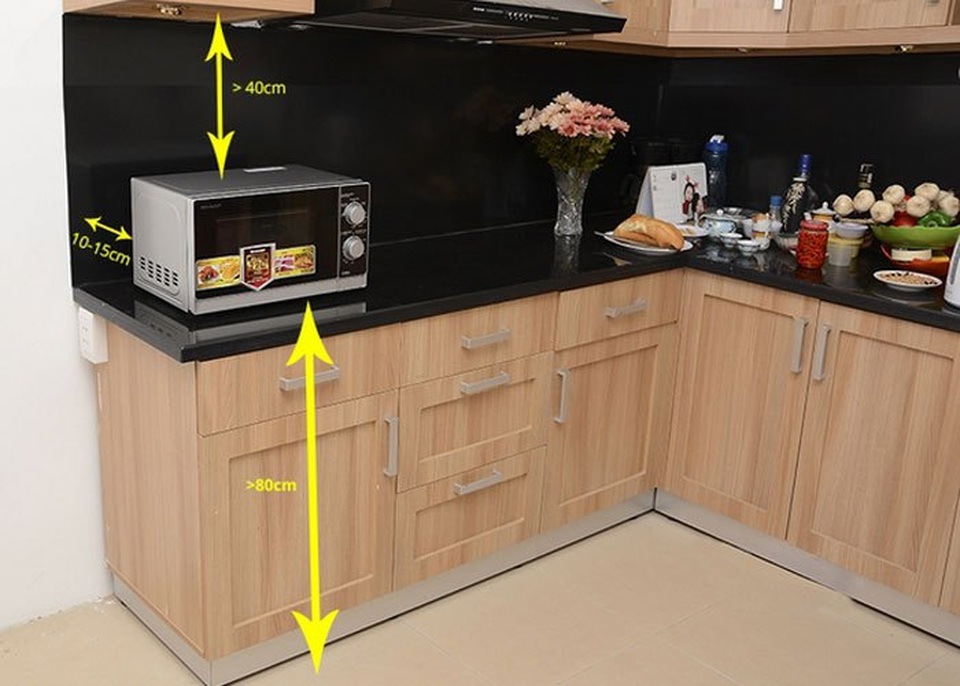 Đặt lò vi sóng ở đâu tốt nhất, khi dùng cần tránh điều gì? - 3 Đặt lò vi sóng ở đâu tốt nhất, khi dùng cần tránh điều gì? - 3