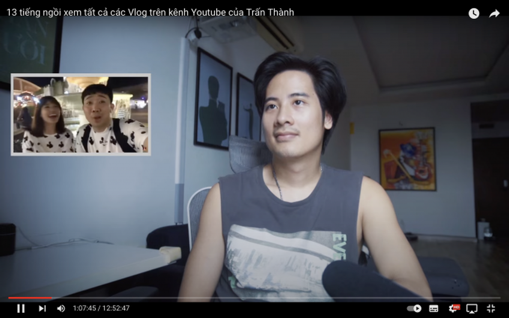 JVevermind gây sốt với video dài... 13 tiếng xem hết vlog của Trấn Thành - 2 JVevermind gây sốt với video dài... 13 tiếng xem hết vlog của Trấn Thành - 2