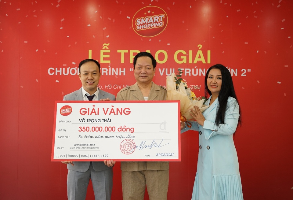 Tìm ra chủ nhân trúng 350 triệu đồng của SMART SHOPPING - 2 Tìm ra chủ nhân trúng 350 triệu đồng của SMART SHOPPING - 2