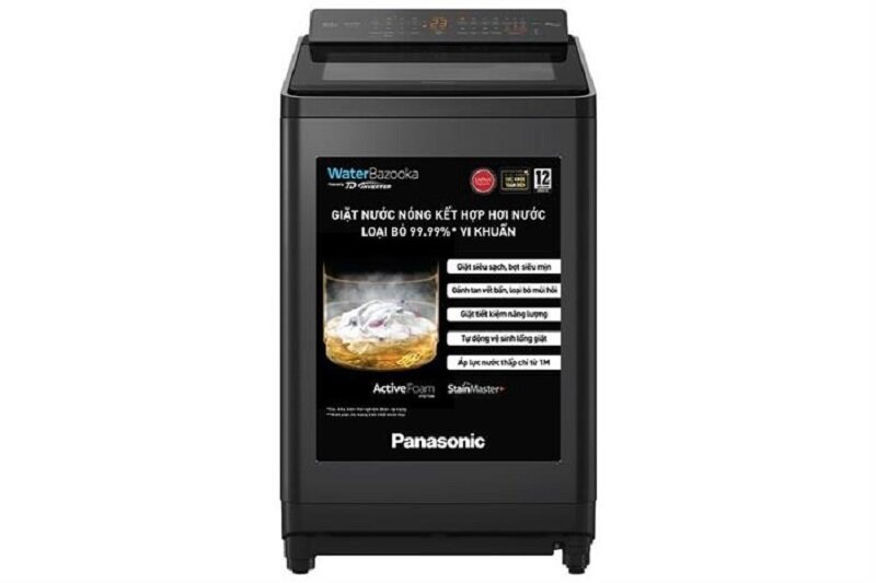 TOP 4 máy giặt Panasonic Inverter 12.5 Kg chất lượng tốt cho gia đình năm 2025