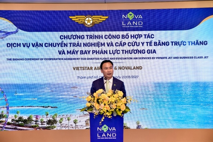 Ông Nguyễn Ngọc Huyên, Tổng giám đốc Tập đoàn Novaland.