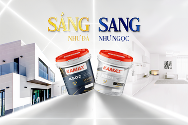 Sơn Kamax ra mắt dòng sơn men sứ đột phá
