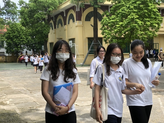 Thí sinh tham dự kỳ thi tốt nghiệp THPT năm 2023.