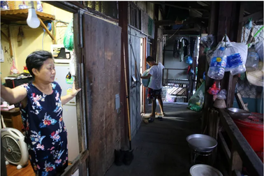 Cuộc sống "như từ thế kỷ trước" trong khu nhà gỗ ở Hà Nội