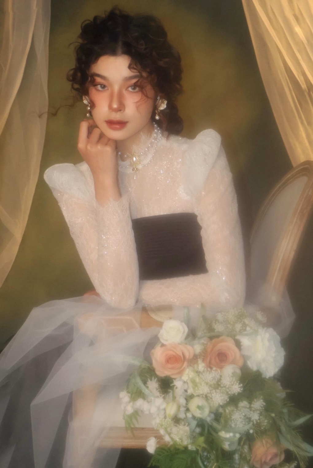 Con gái Võ Hoài Nam lần đầu đóng phim VTV: Được bố hộ tống đến trường quay - 9 Con gái Võ Hoài Nam lần đầu đóng phim VTV: Được bố hộ tống đến trường quay - 9