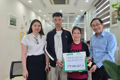 Hơn 400 triệu đồng đến với người vợ trẻ mắc viêm đa rễ thần kinh