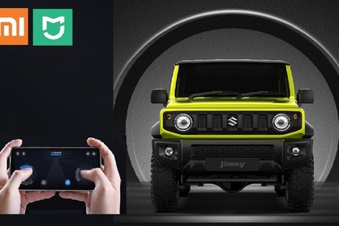 Xiaomi làm "hàng hot" Suzuki Jimny... điều khiển từ xa