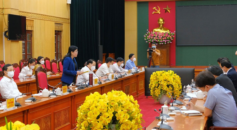 Bí thư Thái Nguyên: Tạo điều kiện tốt nhất cho doanh nghiệp hoạt động sản xuất - 2 Bí thư Thái Nguyên: Tạo điều kiện tốt nhất cho doanh nghiệp hoạt động sản xuất - 2