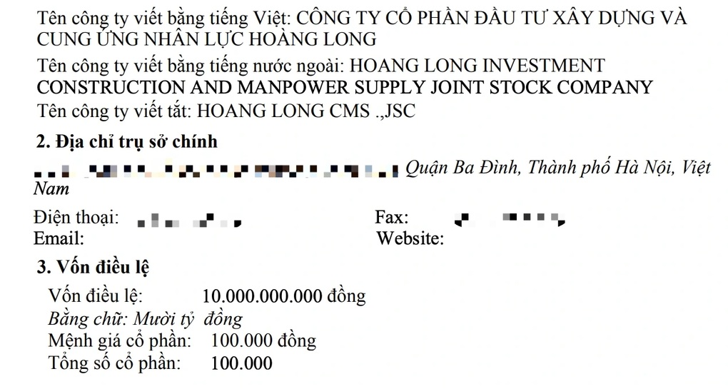 황룽 회장 부부가 기소된 황룽 회사에 대한 폭로 - 1 Hé lộ về Công ty Hoàng Long có vợ chồng chủ tịch vừa bị khởi tố - 1