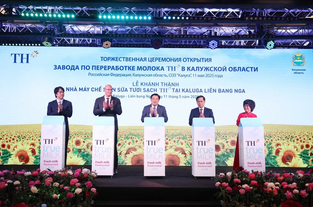 Tập đoàn TH khánh thành nhà máy chế biến sữa tươi công suất hàng đầu Liên bang Nga - 1 Tập đoàn TH khánh thành nhà máy chế biến sữa tươi công suất hàng đầu Liên bang Nga - 1