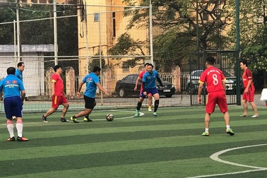 Giao lưu bóng đá Bộ Ngoại giao Việt Nam - Lào năm 2017