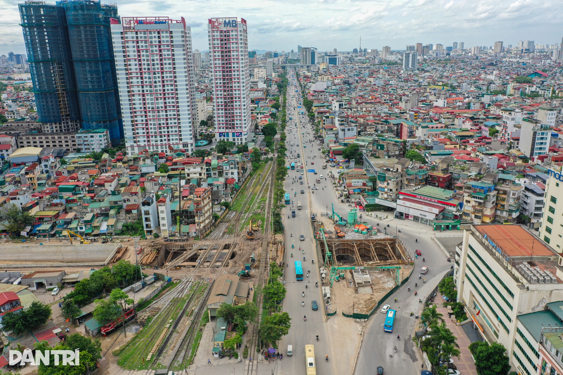 Hầm chui Kim Đồng - Giải Phóng lộ hình hài cơ bản sau gần 3 năm thi công - 7 Hầm chui Kim Đồng - Giải Phóng lộ hình hài cơ bản sau gần 3 năm thi công - 7