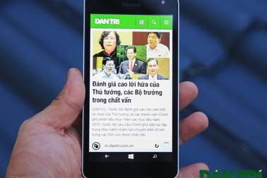 Microsoft tung bản sửa lỗi cảm ứng dành cho Lumia 535 vào cuối tháng 12