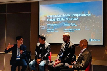 Clevai chia sẻ về ứng dụng AI trong dạy toán tại EdTech Asia 2022