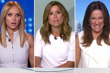 Biên tập viên truyền hình “gây hấn” vì trùng… màu váy