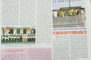 Công an tỉnh Thừa Thiên Huế ra mắt Bản tin An ninh trật tự