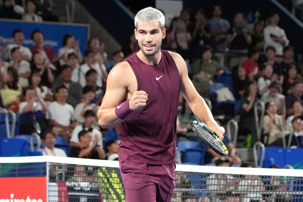 Carlos Alcaraz rút khỏi Thượng Hải Masters, hướng đến ATP Finals - 1 Carlos Alcaraz rút khỏi Thượng Hải Masters, hướng đến ATP Finals - 1