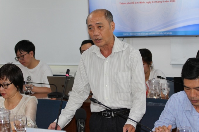Ông Trần Nguyên Hiền, Trưởng Phòng Quản lý chất thải rắn, Sở TN&MT TP.HCM.