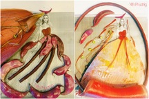 Mãn nhãn với những tác phẩm từ nông sản của mẹ đảm ở Quảng Ninh