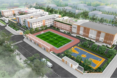 Hải Phòng có trường liên cấp tư thục mới với diện tích gần 22.000m2