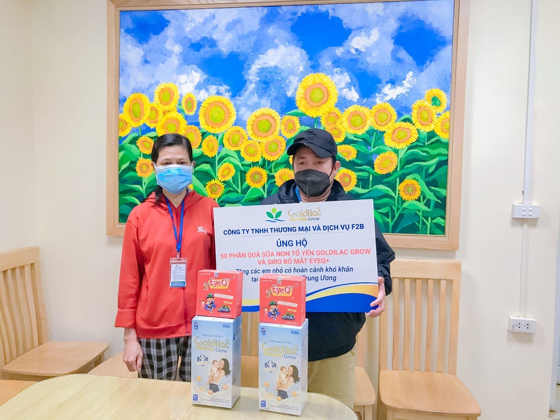 Vì mầm xanh Việt Nam - trao tặng 1400 ly sữa Goldilac Grow tới trẻ em có hoàn cảnh khó khăn - 2