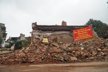 Cảnh tan hoang tại trạm phát sóng Bạch Mai trước ngày lập hồ sơ di tích