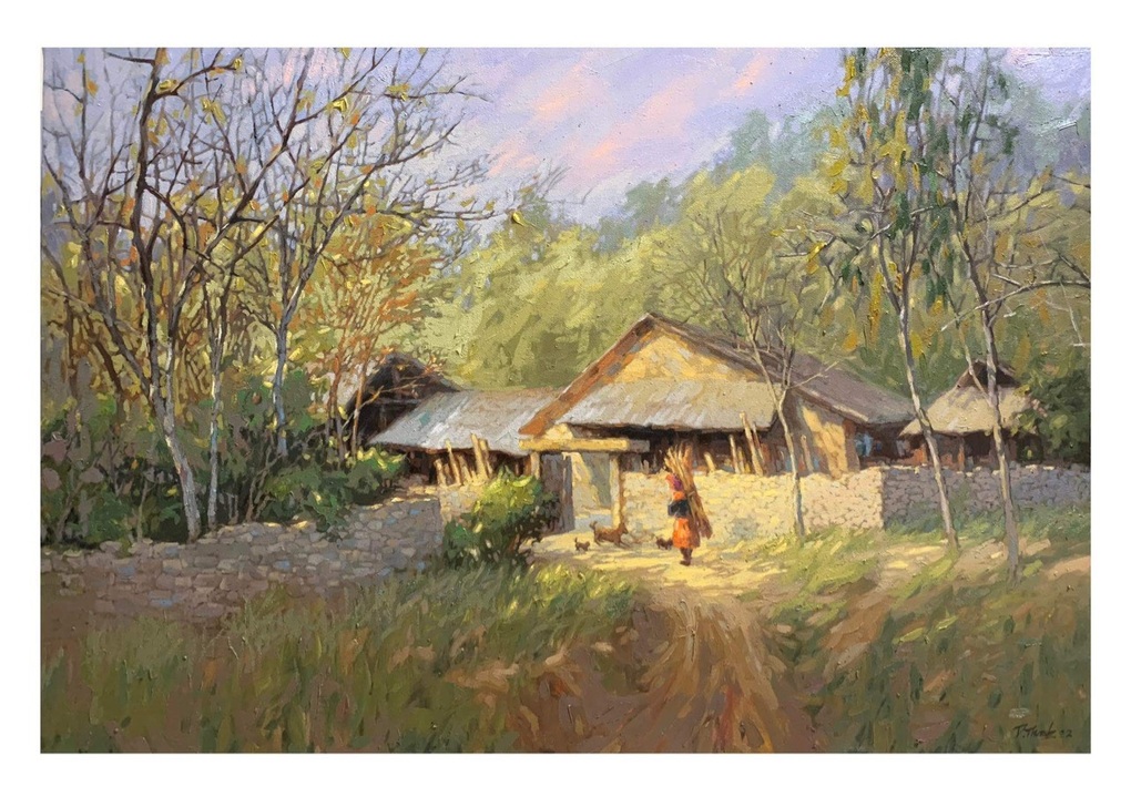 Triển lãm tranh Xuôi dòng sông Thu 2022: Mãn nhãn nghệ thuật và nhân văn - 8 Triển lãm tranh Xuôi dòng sông Thu 2022: Mãn nhãn nghệ thuật và nhân văn - 8