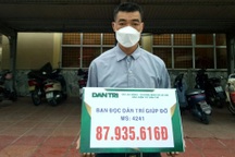 Bạn đọc giúp đỡ gia đình chàng trai bị chấn thương sọ não hơn 87 triệu đồng