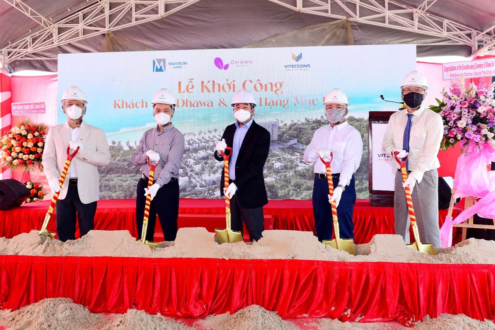 Khởi công phân khu Dhawa Hotel thuộc tổ hợp nghỉ dưỡng Angsana  Dhawa Hồ Tràm - 1