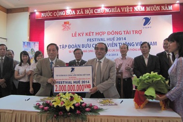  VNPT tài trợ Festival Huế 2014 
