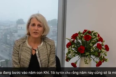 Đại sứ Đan Mạch chúc Tết năm con khỉ