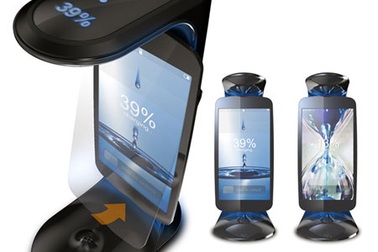 Bộ sạc pin không dây “độc” dành cho smartphone