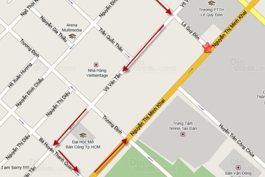 Điều chỉnh giao thông ở 2 tuyến đường trung tâm TPHCM